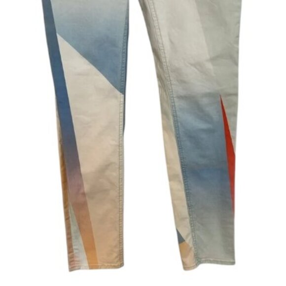 Rag & Bone Goetz print geometric skinny jeans size 28 - Picture 4 of 9